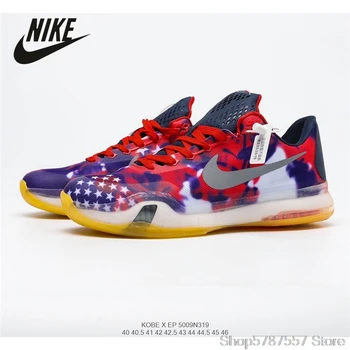 Original NIKE KOBE X EP Bryant men's basketball shoes shoes size 40-45 745334 808
Original NIKE KOBE X EP Bryant men's basketball shoes shoes size 40-45 745334 808