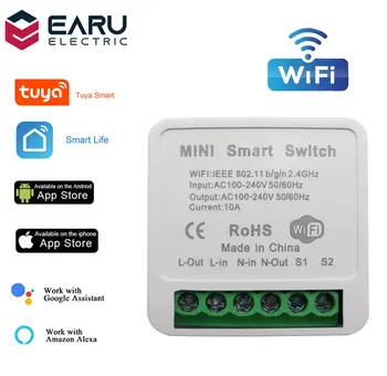 1 Channel 1/2 Way 10/16A DIY WiFi Smart LED Light Switch Relay Breaker Module Smart Life Tuya Remote Control Alexa Google Home
1 Channel 1/2 Way 10/16A DIY WiFi Smart LED Light Switch Relay Breaker Module Smart Life Tuya Remote Control Alexa Google Home