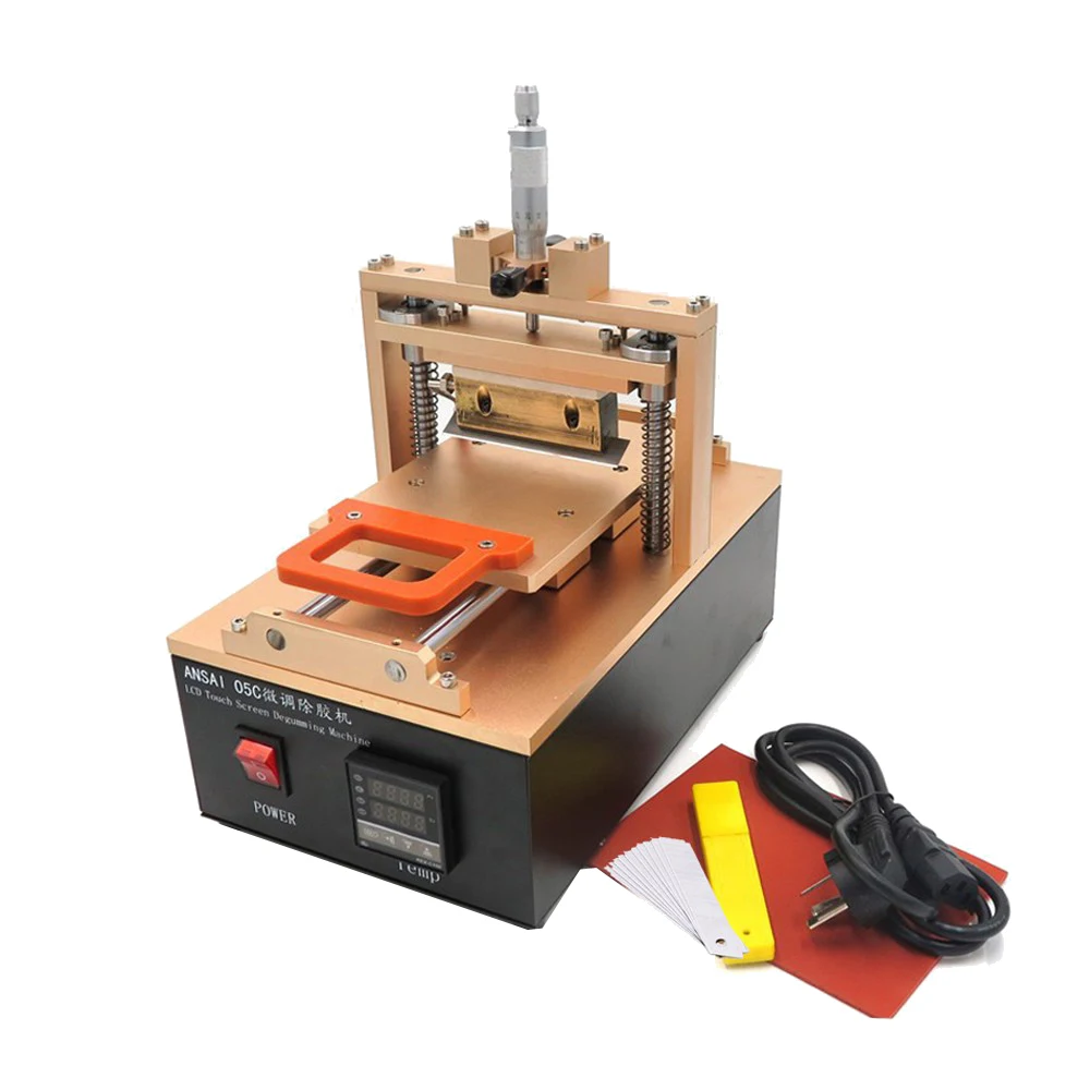 High Precision LOCA UV Glue Adhesive Polarizing Film Remover Machine LCD Touch Screen Degumming Machine Remover no need pump
High Precision LOCA UV Glue Adhesive Polarizing Film Remover Machine LCD Touch Screen Degumming Machine Remover no need pump