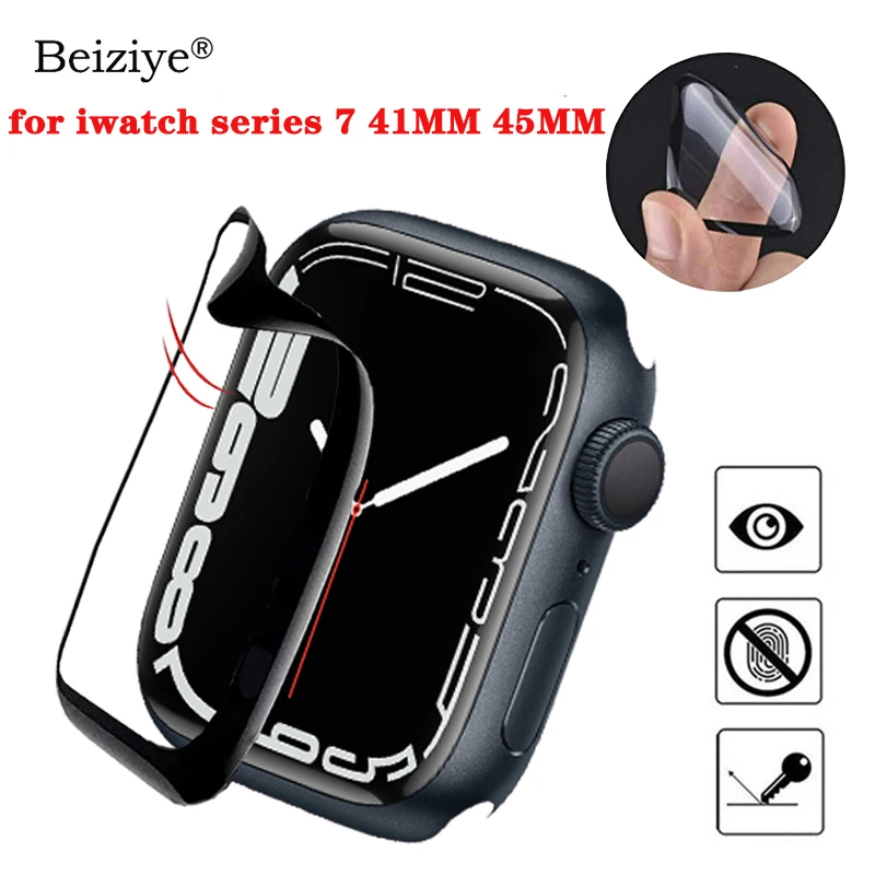 waterproof screen protector for apple watch 7 41MM 45MM Full Coverage Screen Protective Not Tempered glass for iwatch series 7
waterproof screen protector for apple watch 7 41MM 45MM Full Coverage Screen Protective Not Tempered glass for iwatch series 7