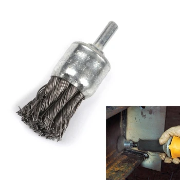 1\\'\\' Wire Knot End Brush Stainless Steel With 1/4\\\" Shank For Die Grinder Machine Drill
1\\'\\' Wire Knot End Brush Stainless Steel With 1/4\\\" Shank For Die Grinder Machine Drill