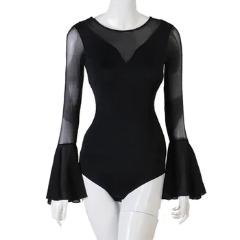 Black Ballroom Dance Top Women Fashion Waltz Standard Dance Foxtrot Rumba Tango Salsa Performance Clothing Customized DC3404 
Black Ballroom Dance Top Women Fashion Waltz Standard Dance Foxtrot Rumba Tango Salsa Performance Clothing Customized DC3404