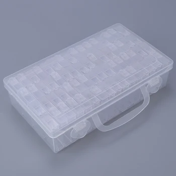 64 Grids Transparent Jewelry Storage Box Beads Nail Arts Tools Crafts Organizer, Diamond Embroidery Storage Boxes
64 Grids Transparent Jewelry Storage Box Beads Nail Arts Tools Crafts Organizer, Diamond Embroidery Storage Boxes