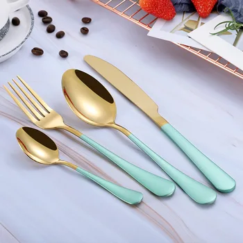 Gold Tableware Cutlery Set 24 Piece Dinnerware Set Stainless Steel Cutlery Tableware Set Kitchen Fork Spoon Knife Dinnerware Set
Gold Tableware Cutlery Set 24 Piece Dinnerware Set Stainless Steel Cutlery Tableware Set Kitchen Fork Spoon Knife Dinnerware Set