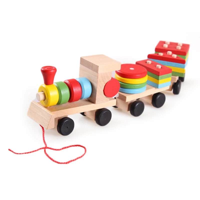 Children Education Wooden Three Carriage toys Geometry Building Blocks Trailer Toy For Baby Kids Intelligence children's toys
Children Education Wooden Three Carriage toys Geometry Building Blocks Trailer Toy For Baby Kids Intelligence children's toys