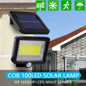 Outdoor Garden PIR Motion Sensor Security 100 LEDs Flood Lamp Yard Solar Light
Outdoor Garden PIR Motion Sensor Security 100 LEDs Flood Lamp Yard Solar Light