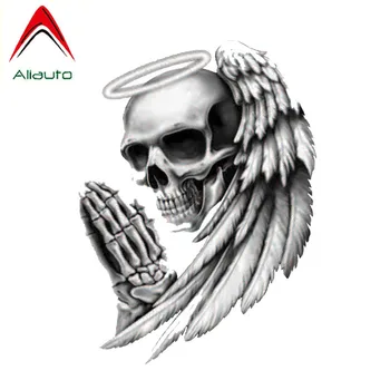 Aliauto Personality Car Sticker Angel of Death Skull Accessories PVC Decal Cover Scratches for W204 Lifan Toyota ,13cm*10cm
Aliauto Personality Car Sticker Angel of Death Skull Accessories PVC Decal Cover Scratches for W204 Lifan Toyota ,13cm*10cm