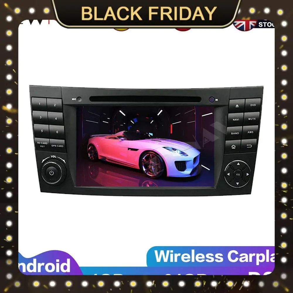Carplay Android 10 Screen Car Multimedia DVD Player For BENZ W211 GPS Navigation BT WiFi Auto Radio Audio Music Stereo Head Unit
Carplay Android 10 Screen Car Multimedia DVD Player For BENZ W211 GPS Navigation BT WiFi Auto Radio Audio Music Stereo Head Unit