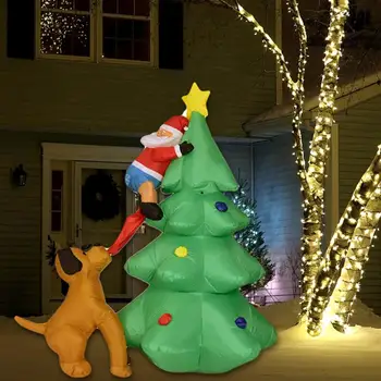 1 Set of Ornament Outdoor Inflatable Decor Christmas Scene Decor Decor Inflatable Christmas Tree for Xmas Lawn Outdoor Party
1 Set of Ornament Outdoor Inflatable Decor Christmas Scene Decor Decor Inflatable Christmas Tree for Xmas Lawn Outdoor Party