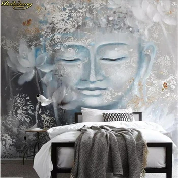 beibehang Custom 3d wallpaper mural hand-painted wallpaper nostalgic Buddha statue lotus entrance background wall decoration
beibehang Custom 3d wallpaper mural hand-painted wallpaper nostalgic Buddha statue lotus entrance background wall decoration