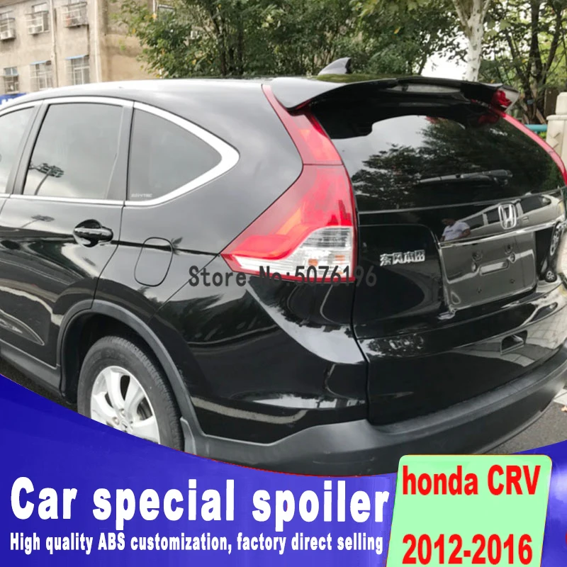 2012 2013 2014 2015 2016 For Honda CRV CR-V punching installation ABS spoiler by light rear window roof black white primer
2012 2013 2014 2015 2016 For Honda CRV CR-V punching installation ABS spoiler by light rear window roof black white primer