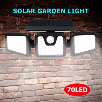 Folding Rotatable Solar Light Garden Wall Lamp Automatically 70 LED Motion Sensor Waterproof Recharging Fence Landscape
Folding Rotatable Solar Light Garden Wall Lamp Automatically 70 LED Motion Sensor Waterproof Recharging Fence Landscape