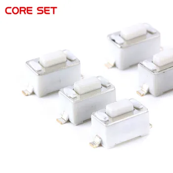 100PCS 3X6X4.3MM Micro Switch White Button Tactile Tact Push Switch 3*6*4.3MM SMD
100PCS 3X6X4.3MM Micro Switch White Button Tactile Tact Push Switch 3*6*4.3MM SMD