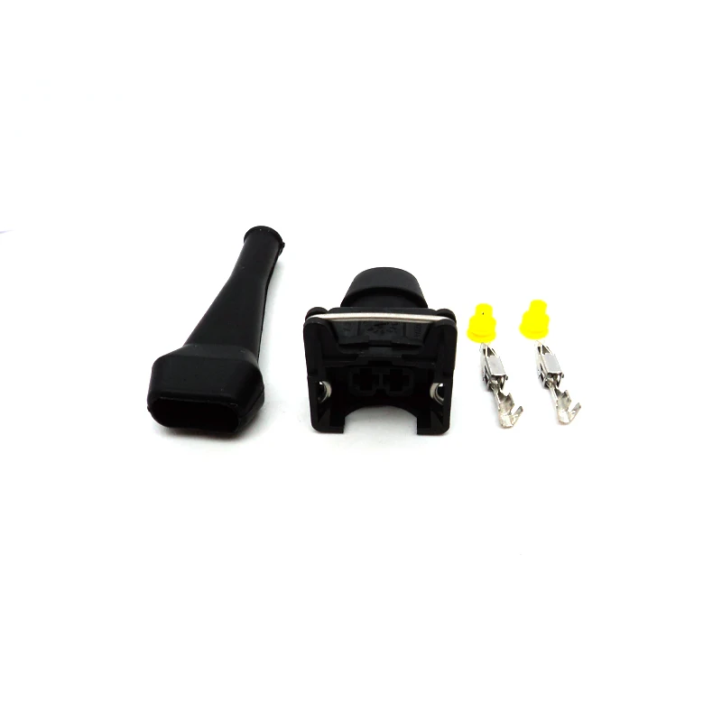 2sets 2 Pin AMP Tyco Fuel Injector Connector Waterproof Junior Power (mini timer)Plug With Rubber Boot For cars
2sets 2 Pin AMP Tyco Fuel Injector Connector Waterproof Junior Power (mini timer)Plug With Rubber Boot For cars
