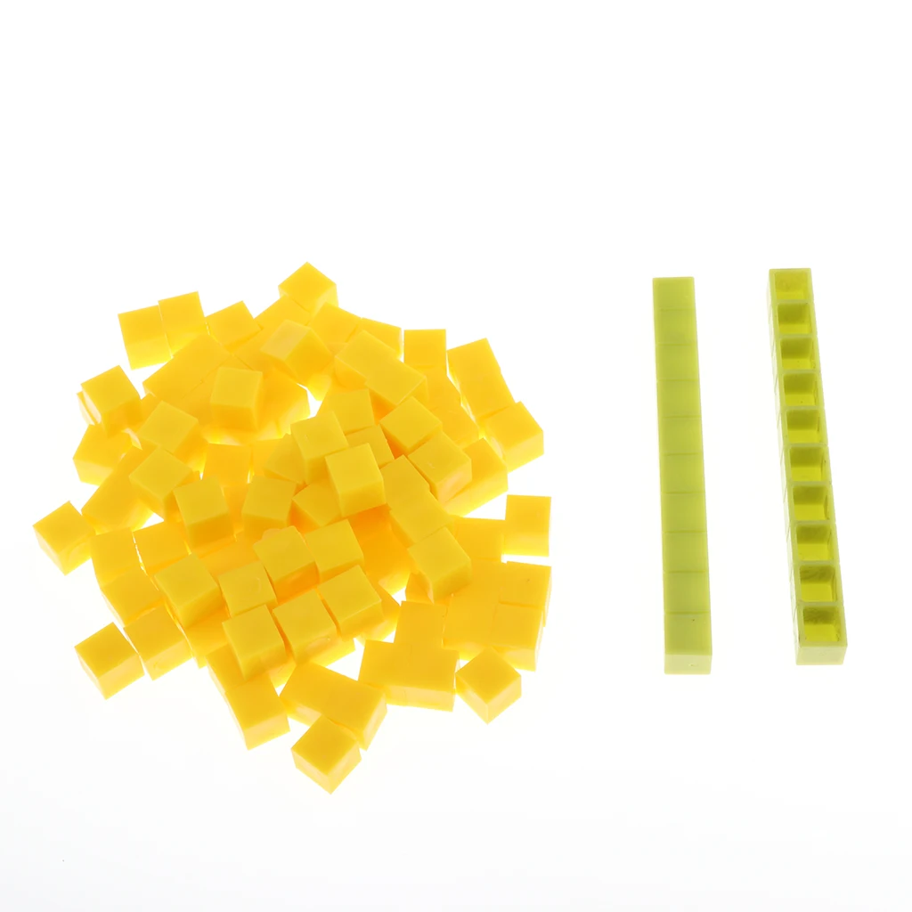 Children Montessori Math Materials, Decimal Group Cube Blocks with Box- 4 Colors Represents Ones, Tens, Hundreds and Thousand
Children Montessori Math Materials, Decimal Group Cube Blocks with Box- 4 Colors Represents Ones, Tens, Hundreds and Thousand