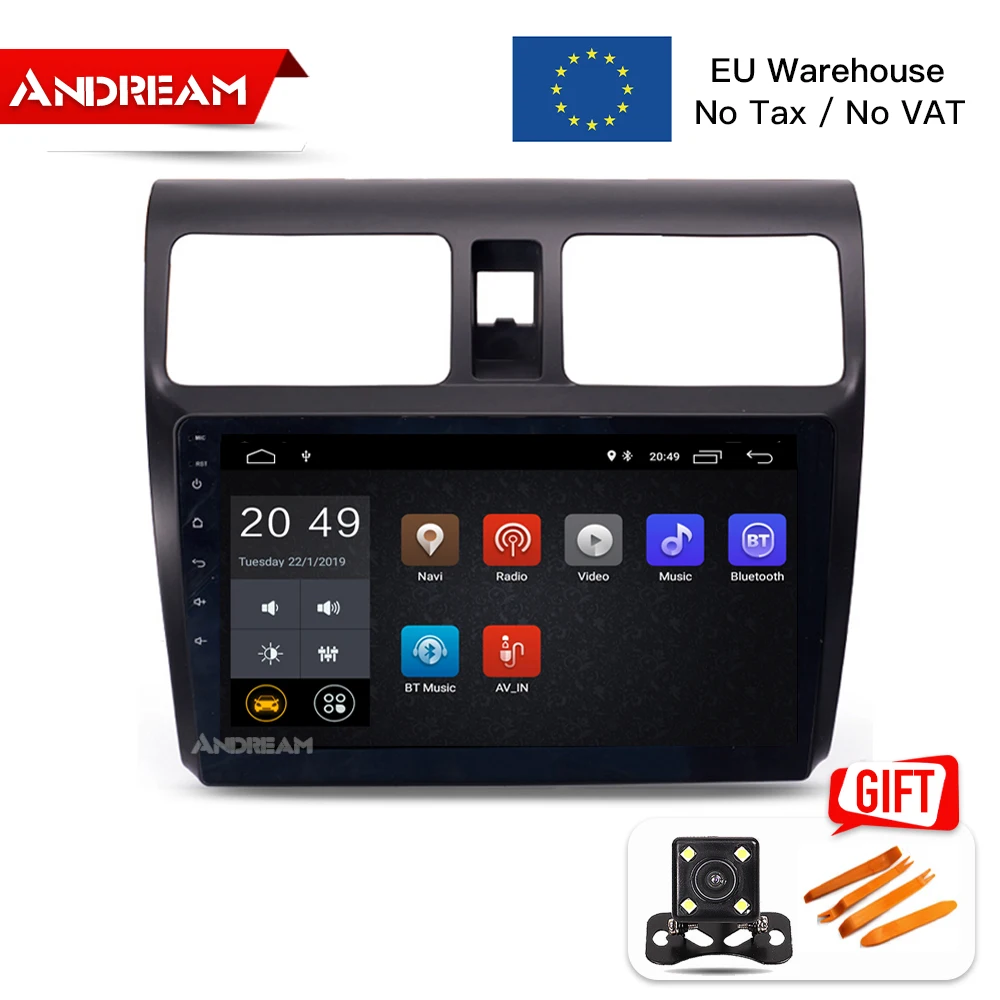 Car Multimedia Player for Suzuki Swift 2005-2016 GPS Head Unit Radio10.1" Android 8.1 2+32G Navigation with Carplay Bluethooh
Car Multimedia Player for Suzuki Swift 2005-2016 GPS Head Unit Radio10.1" Android 8.1 2+32G Navigation with Carplay Bluethooh
