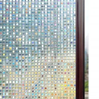 PET 3D No Glue Static Decorative Privacy Window Mosaic Films for Glass Non-Adhesive Heat Control Anti UV Tinted Sticker
PET 3D No Glue Static Decorative Privacy Window Mosaic Films for Glass Non-Adhesive Heat Control Anti UV Tinted Sticker