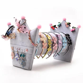 Jewelry Hair Hoop Crown Display Frame Pluggable Earrings Stud Jewelry Watches Storage Shelf Rack Storage Organization Rack MJ919
Jewelry Hair Hoop Crown Display Frame Pluggable Earrings Stud Jewelry Watches Storage Shelf Rack Storage Organization Rack MJ919