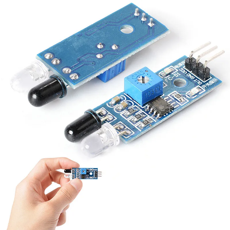 Infrared barrier module / intelligent obstacle avoidance car obstacle avoidance sensor module / black and white line recognition
Infrared barrier module / intelligent obstacle avoidance car obstacle avoidance sensor module / black and white line recognition
