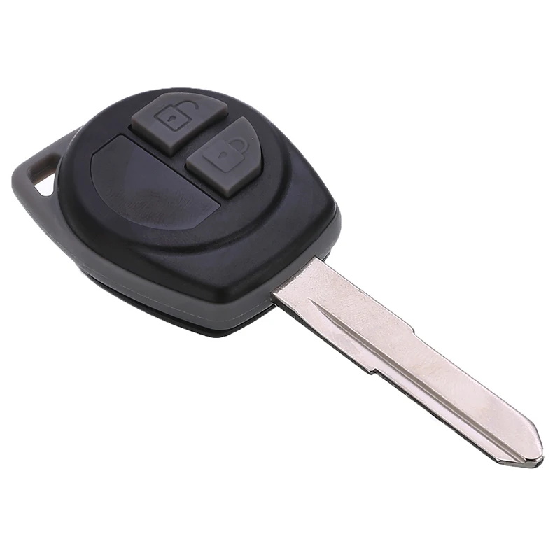 1pcs Car Key Fob Shell Cover 2 Button Remote Key Case Replacement For SUZUKI Grand Vitara Swift Liana