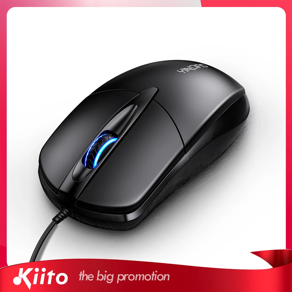KIITO M1-1 USB Wired Computer Mouse LED Optical Mouse Gamer PC Laptop Notebook Computer Mouse Mice for Office Home Use
KIITO M1-1 USB Wired Computer Mouse LED Optical Mouse Gamer PC Laptop Notebook Computer Mouse Mice for Office Home Use