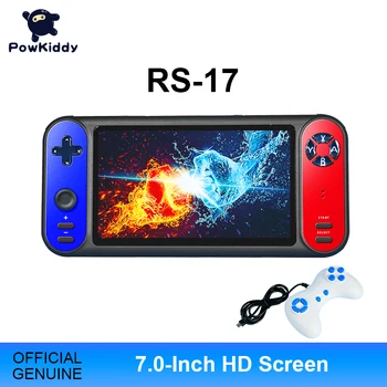 Powkiddy RS-17 Retro Classic Handheld Game Console 7.0 Inch HD Screen 8GB Game Player Support TF Card Expansion And 8 Simulators
Powkiddy RS-17 Retro Classic Handheld Game Console 7.0 Inch HD Screen 8GB Game Player Support TF Card Expansion And 8 Simulators
