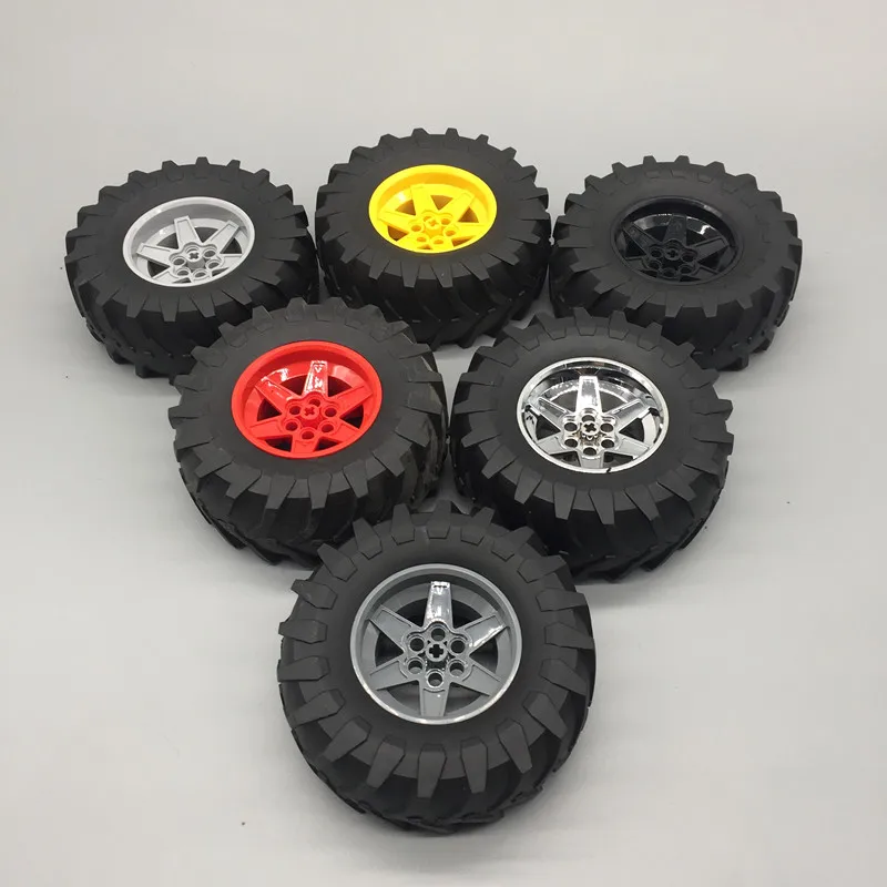 2 piezas/unids/lote MOC ladrillo rueda técnica 107*44mm ZR rueda de borde + Cubo de neumático 23798 + 15038c05 ajuste con 42054
2 piezas/unids/lote MOC ladrillo rueda técnica 107*44mm ZR rueda de borde + Cubo de neumático 23798 + 15038c05 ajuste con 42054