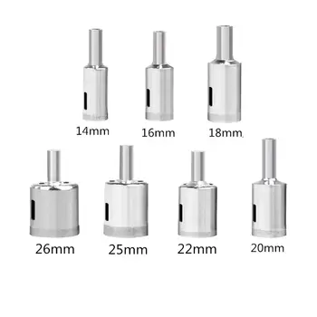 5pcs Diamond Holesaw Drill Bit Tool For Ceramic Porcelain Glass Marble 14-26mm
5pcs Diamond Holesaw Drill Bit Tool For Ceramic Porcelain Glass Marble 14-26mm