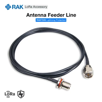 Outdoor Indoor Surge Protection System for RAK7249 Gateway Lightning Protection 1.5 meter Antenna Feeder Line RG8 Coaxial Cable
Outdoor Indoor Surge Protection System for RAK7249 Gateway Lightning Protection 1.5 meter Antenna Feeder Line RG8 Coaxial Cable