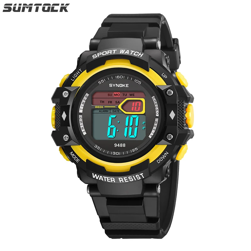 SUMTOCK 2019 Boy Watches Children Digital Watch Night Light Running Seconds Timing Date Display Outdoor Sports Watch Kids Boys
SUMTOCK 2019 Boy Watches Children Digital Watch Night Light Running Seconds Timing Date Display Outdoor Sports Watch Kids Boys