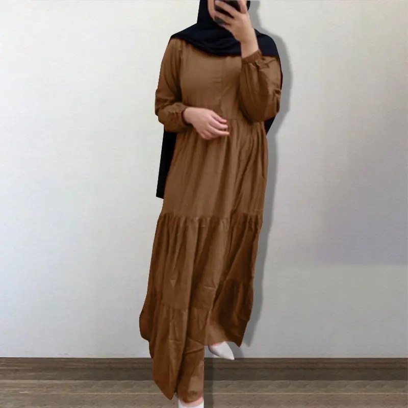 Фото 5XL Abaya Дубай турецкие платья модное женское мусульманское платье с длинным
