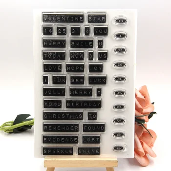 KLJUYP Planner Words Clear Stamps Scrapbook Paper Craft Clear stamp scrapbooking
KLJUYP Planner Words Clear Stamps Scrapbook Paper Craft Clear stamp scrapbooking