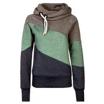 Plus Size 2XL Fashion Autumn Winter Women Casual Patchwork Sweatshirt Long Sleeve No Hoodies Female Pullover Top 
Plus Size 2XL Fashion Autumn Winter Women Casual Patchwork Sweatshirt Long Sleeve No Hoodies Female Pullover Top