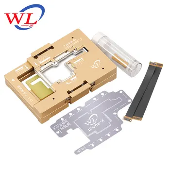 WL Socket Jig for iPhone X PCB Motherboard Test Holder Fast Folded Two Halves Logic Board Testing Fixture Without Disassembly
WL Socket Jig for iPhone X PCB Motherboard Test Holder Fast Folded Two Halves Logic Board Testing Fixture Without Disassembly