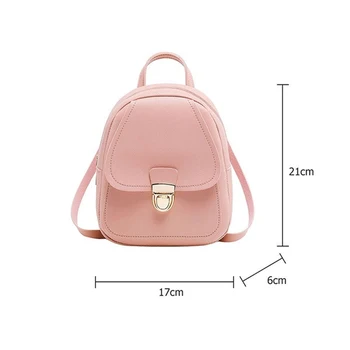 Mini Backpack Crossbody Bag For Teenage Girl Solid Women Shoulder Phone Purse Korean Style New Trendy Female Bagpack 
Mini Backpack Crossbody Bag For Teenage Girl Solid Women Shoulder Phone Purse Korean Style New Trendy Female Bagpack