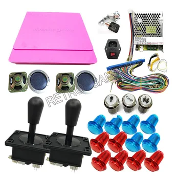 DIY arcade game mchine with 1299 in 1 Jamma PCB board power spuuly joystick LED buttons speakers bundles kit HDMI/VGA Output
DIY arcade game mchine with 1299 in 1 Jamma PCB board power spuuly joystick LED buttons speakers bundles kit HDMI/VGA Output