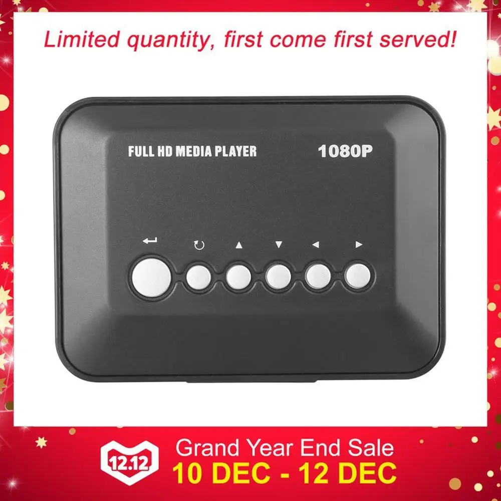 1080P Full HD SD/MMC TV Videos SD MMC RMVB MP3 Multi TV USB HDMI Media Player with Remote Control EU Plug
1080P Full HD SD/MMC TV Videos SD MMC RMVB MP3 Multi TV USB HDMI Media Player with Remote Control EU Plug