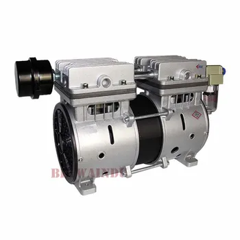 High Quality Quiet 420W Oilless Air Compressor 220V 0.8Mpa Max Pressure 90L/MIN Flow Max Oil Free Air Pump