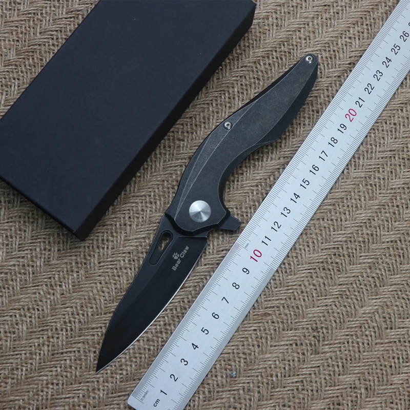 BEAR CLAW Lizard Folding Knife Ball Bearing 9CR18MOV Blade Steel Handle Outdoor Camping Multipurpose Portable Hunting EDC Tool
BEAR CLAW Lizard Folding Knife Ball Bearing 9CR18MOV Blade Steel Handle Outdoor Camping Multipurpose Portable Hunting EDC Tool