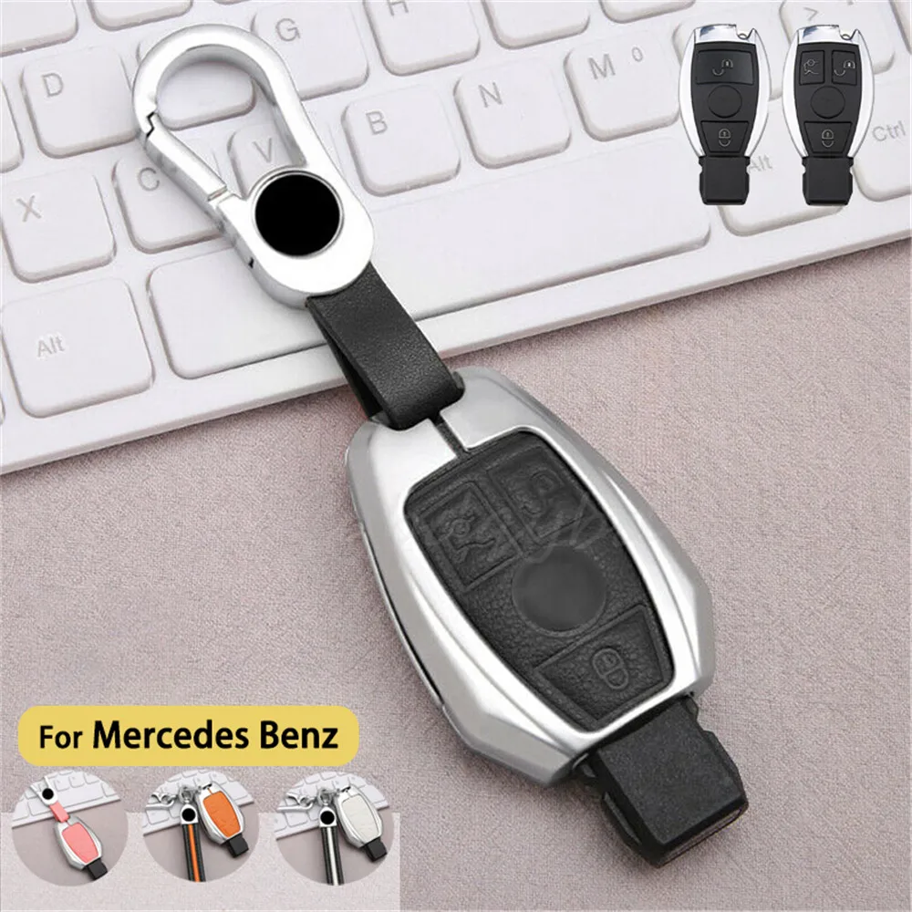Чехол для ключа дистанционного управления Mercedes Benz W220, R230, R171, W203, металлический + кожаный
Чехол для ключа дистанционного управления Mercedes Benz W220, R230, R171, W203, металлический + кожаный