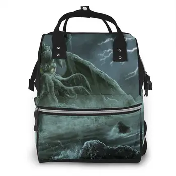 Mummy Bag Funny Cthulhu Monster Nappy Backpack Large Capacity Stroller Bag Mom Baby Multi-function Waterproof Outdoor Diaper Bag
Mummy Bag Funny Cthulhu Monster Nappy Backpack Large Capacity Stroller Bag Mom Baby Multi-function Waterproof Outdoor Diaper Bag