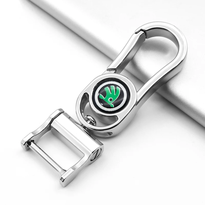 Car metal keychain anti-lost design 360°rotating personality creativity for SKODA-Citigo Fabia SCALA Octavia Rapid Superb KAMIQ
Car metal keychain anti-lost design 360°rotating personality creativity for SKODA-Citigo Fabia SCALA Octavia Rapid Superb KAMIQ