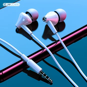 Jellico 3.5mm Wired Earphone For iPhone Xiaomi Huawei MP3 Player Universal Hadphones Jack Control With Mic Mobile Phone Headset
Jellico 3.5mm Wired Earphone For iPhone Xiaomi Huawei MP3 Player Universal Hadphones Jack Control With Mic Mobile Phone Headset