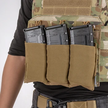 IDOGEAR Tactical Hunting 5.56 Mag Pouch Quick Release MOLLE Mag Pouch Carrier Triple Magazine Pouch for Airsoft 2020 New Arrive
IDOGEAR Tactical Hunting 5.56 Mag Pouch Quick Release MOLLE Mag Pouch Carrier Triple Magazine Pouch for Airsoft 2020 New Arrive