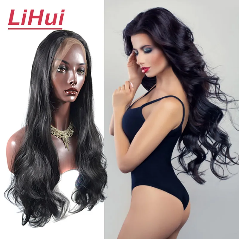 LIHUI African American Wavy Wig Long Hair Curly Middle Part Synthetic Lace Front Wig 18/20/22/24/26 Inch Black Wigs for Women
LIHUI African American Wavy Wig Long Hair Curly Middle Part Synthetic Lace Front Wig 18/20/22/24/26 Inch Black Wigs for Women