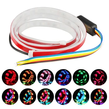 120cm/150cm Dynamic Streamer Floating Additional Stop Light LED Car Tail Trunk Tailgate Strip Dynamic Streamer Turn Signal Lamp
120cm/150cm Dynamic Streamer Floating Additional Stop Light LED Car Tail Trunk Tailgate Strip Dynamic Streamer Turn Signal Lamp