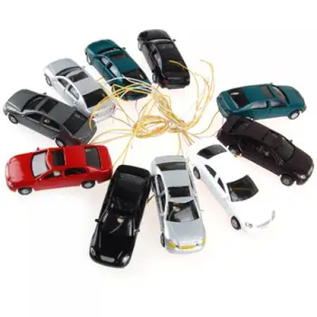 10Pcs Flaring Light Painted Model Cars W/ Wires Scale 1 To 100 Layout Street Scenery Building Toy
10Pcs Flaring Light Painted Model Cars W/ Wires Scale 1 To 100 Layout Street Scenery Building Toy