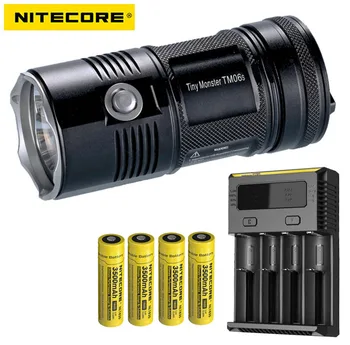 Nitecore TM06S 4000lumens 359meter Tiny Monster 4x Cree XM-L2 U3 Flashlight+4Xnitecore 3500mah battery+nitecore I4 charger
Nitecore TM06S 4000lumens 359meter Tiny Monster 4x Cree XM-L2 U3 Flashlight+4Xnitecore 3500mah battery+nitecore I4 charger