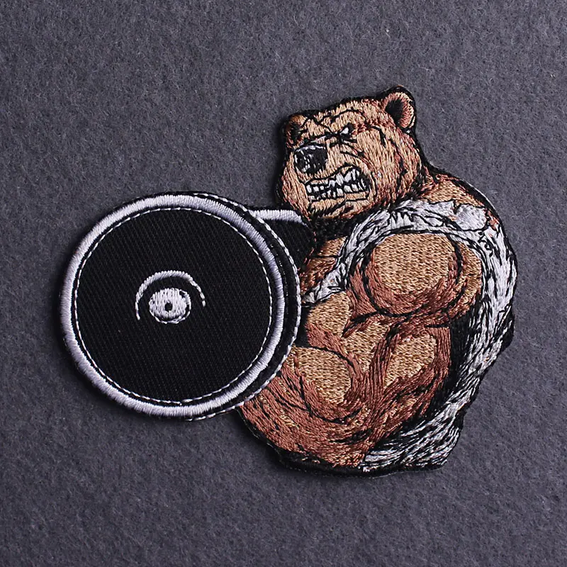 Punk Bear Patch Embroidered Patches For Clothing Animal Badge Patch Iron On Patches On Clothes Stripe Sewing Applique Skeleton
Punk Bear Patch Embroidered Patches For Clothing Animal Badge Patch Iron On Patches On Clothes Stripe Sewing Applique Skeleton