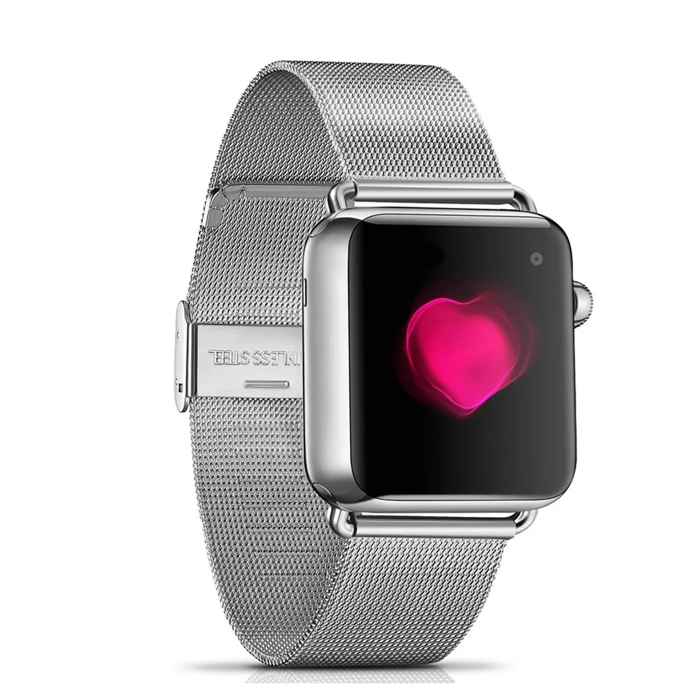 Milanese Loop Stainless Steel Watchband for Apple Watch Series 5/4/3/2/1 Double Buckle 44 42mm 40 38mm Strap For iwatch Band
Milanese Loop Stainless Steel Watchband for Apple Watch Series 5/4/3/2/1 Double Buckle 44 42mm 40 38mm Strap For iwatch Band